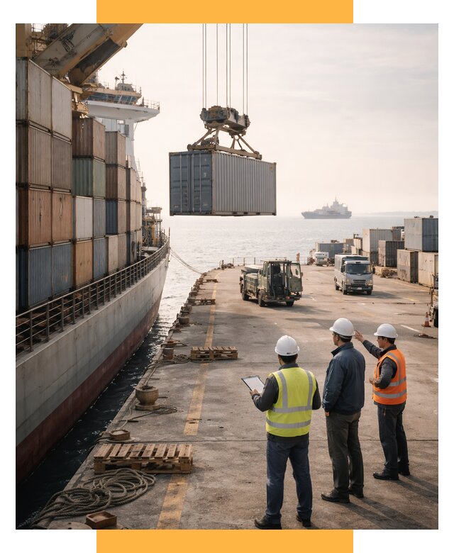 Морские перевозки грузов по миру от 45707 р. | СетСервис-Ббн