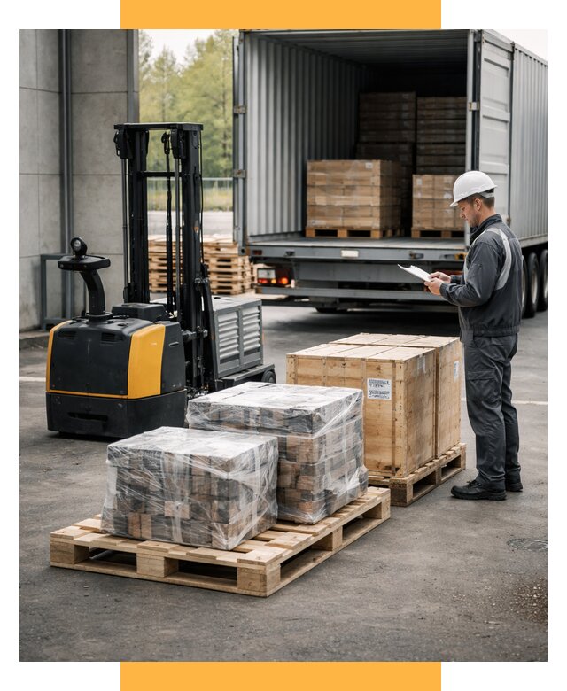 Доставка оборудования из Европы под ключ от 45707 р. | СетСервис-Ббн