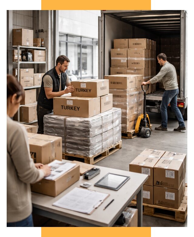 Доставка одежды из Турции от 6602 р. под ключ, СетСервис-Ббн