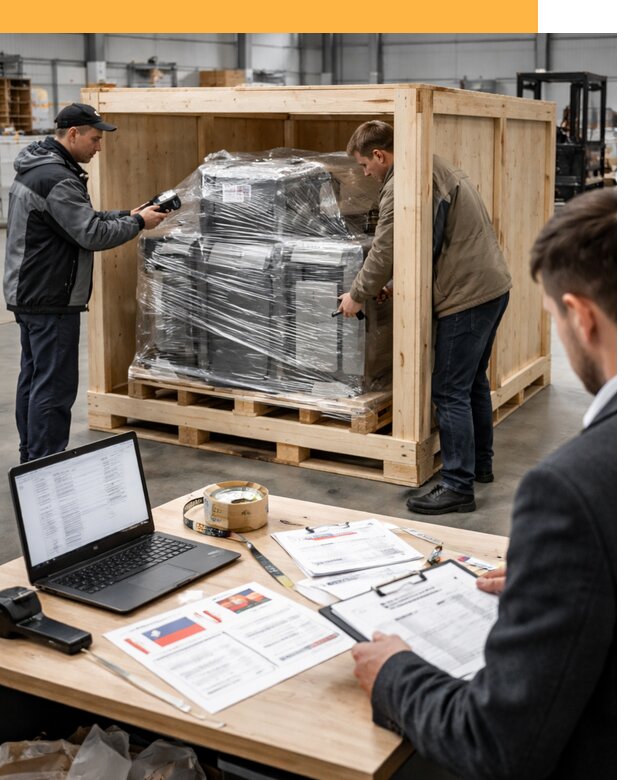 Доставка промышленного оборудования из США от 66021 руб