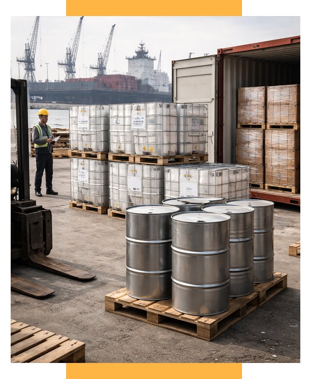 Доставка химического сырья из Индии от 253925 р. | СетСервис-Ббн