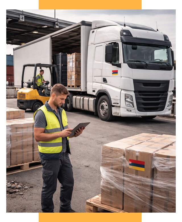 Автоперевозки из Армении от 96492 р. — услуги СетСервис-Ббн