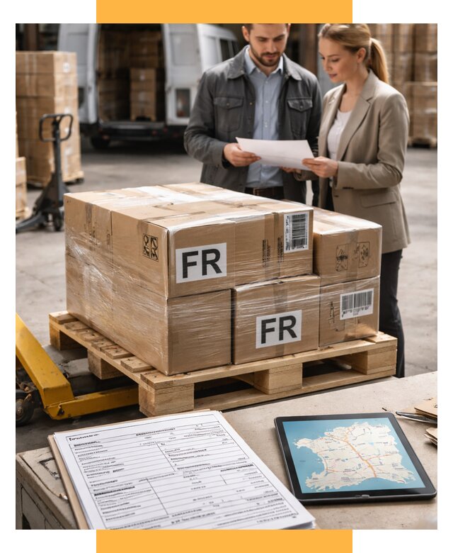 Доставка грузов в Францию от 25393 р., логистика СетСервис-Ббн