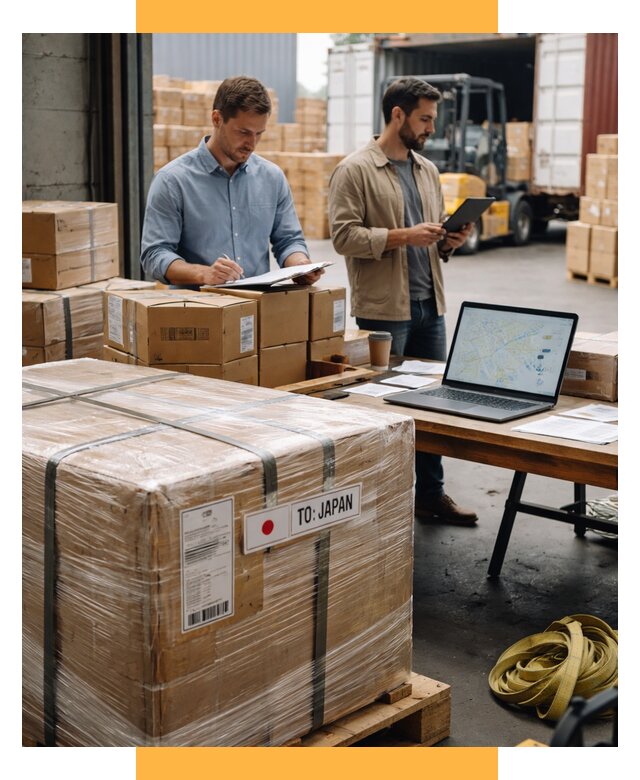 Доставка грузов в Японию от 25393 р., логистика СетСервис-Ббн