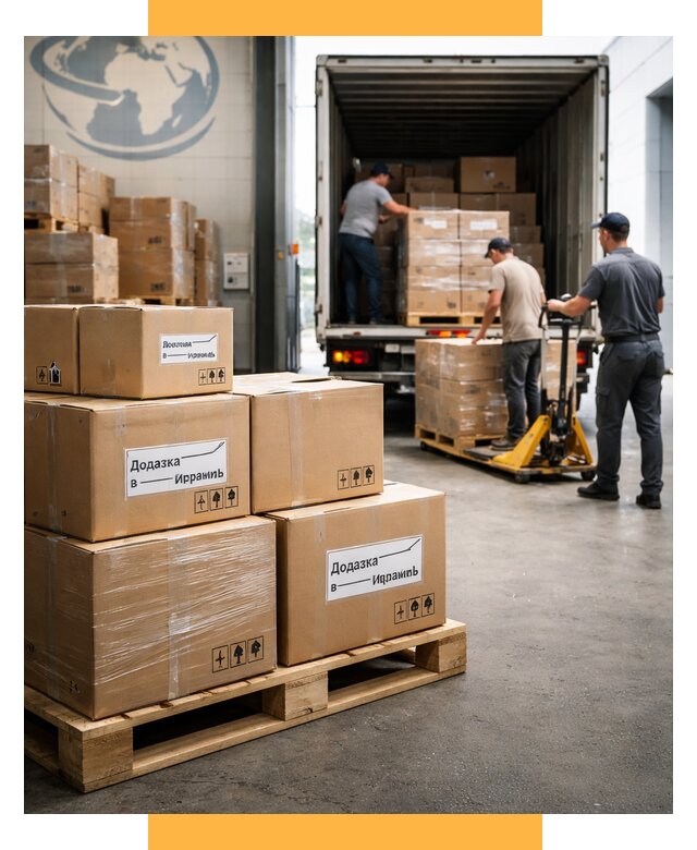 Доставка грузов в Израиль и экспорт от 45707 р. СетСервис-Ббн