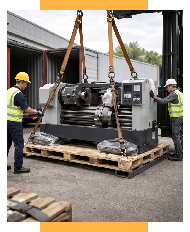 Перевозка станков и таможня от 60942 р. | СетСервис-Ббн логистика