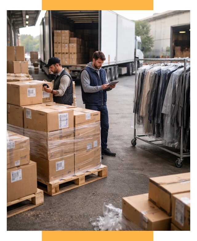 Перевозка и доставка одежды из Китая от 7618 р., СетСервис-Ббн