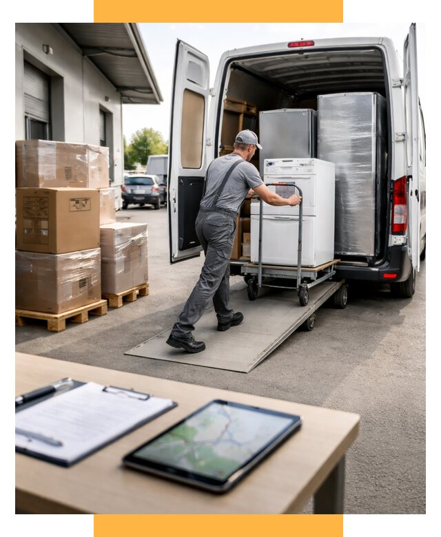 Перевозка бытовой техники от 6602 р. - логистика СетСервис-Ббн