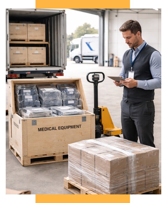 Перевозка медицинского оборудования от 15236 р. в СетСервис-Ббн