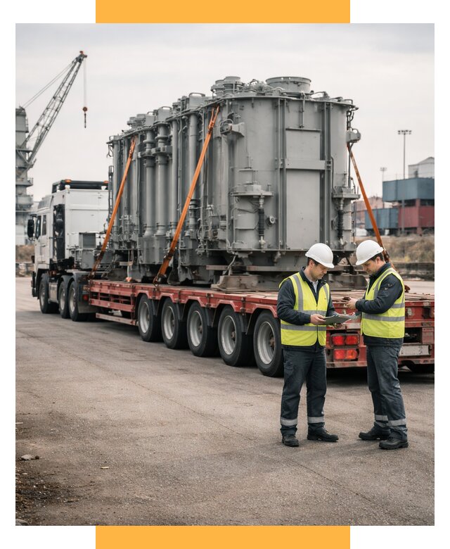 Перевозка негабаритных грузов под ключ от 121884 р., СетСервис-Ббн