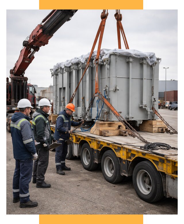 Перевозка проектных грузов под ключ от 35550 р., СетСервис-Ббн