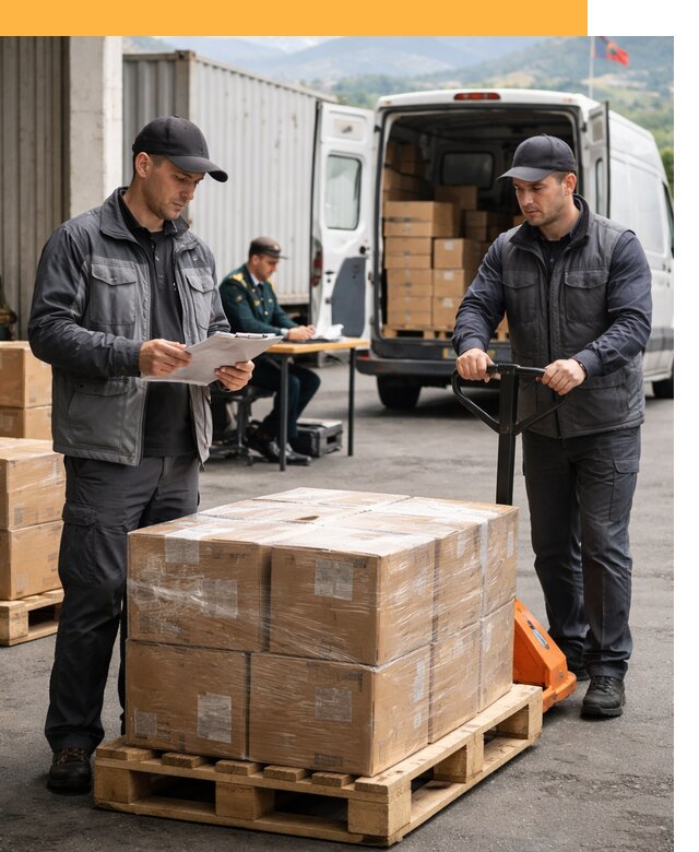 Доставка грузов через Армению, быстрая таможенная очистка от 25393