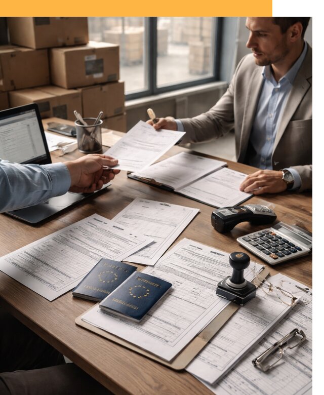 Таможенное оформление грузов из Европы от 8633 руб