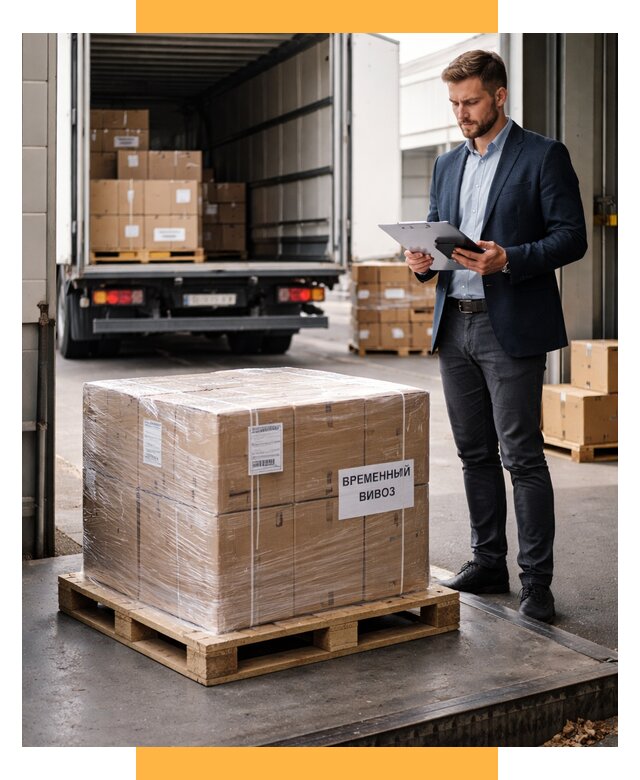 Временный вывоз товаров под ключ от 8126 р. | СетСервис-Ббн