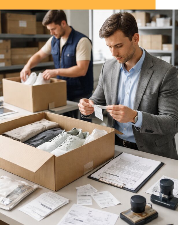 Таможенное оформление одежды и обуви по выгодной цене от 6602 руб