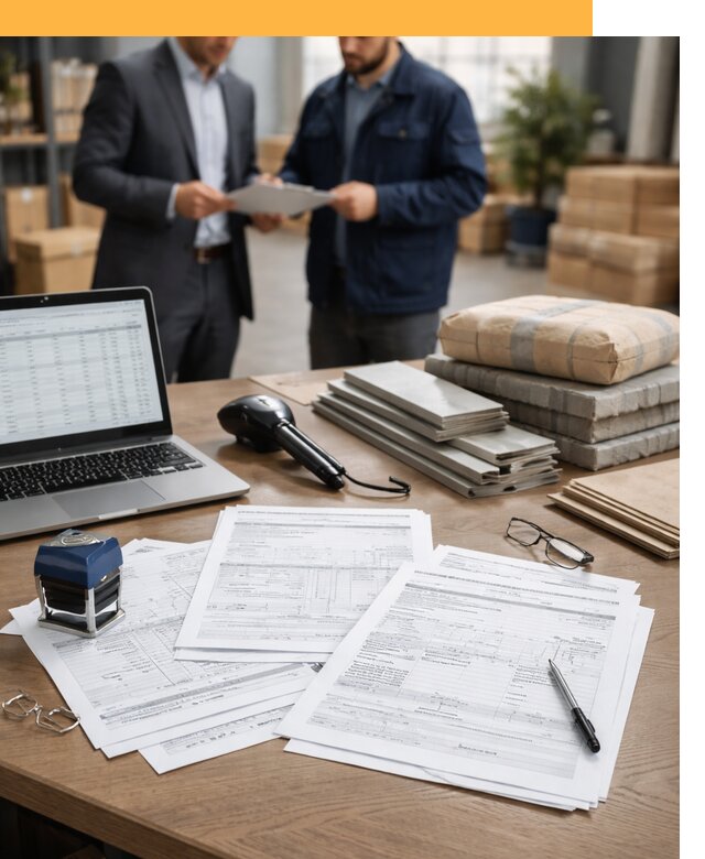 Таможенное оформление строительных материалов от 8633 руб.