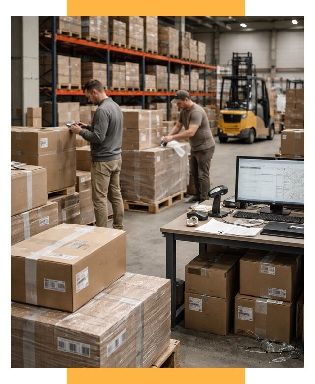 Склад консолидации в Европе от 6602 р., услуги СетСервис-Ббн